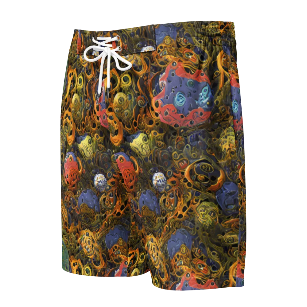 Chromatic Cauldron on Men's Board Shorts — Front