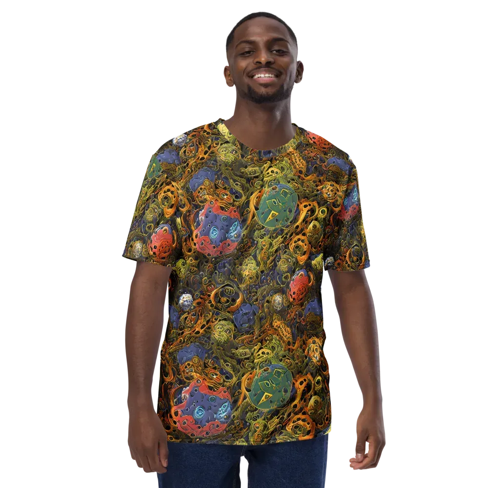 Chromatic Cauldron on Men's Crew Neck T-Shirt — Front