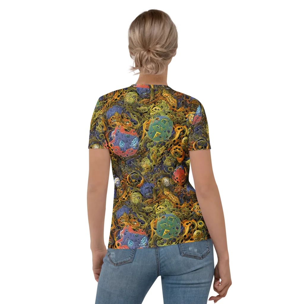 Chromatic Cauldron on Women's Crew Neck T-Shirt — Back