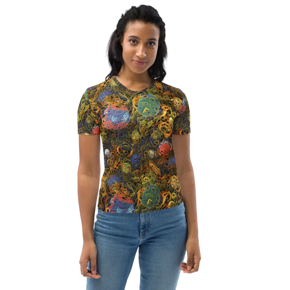 Chromatic Cauldron on Women's Crew Neck T-Shirt — Front