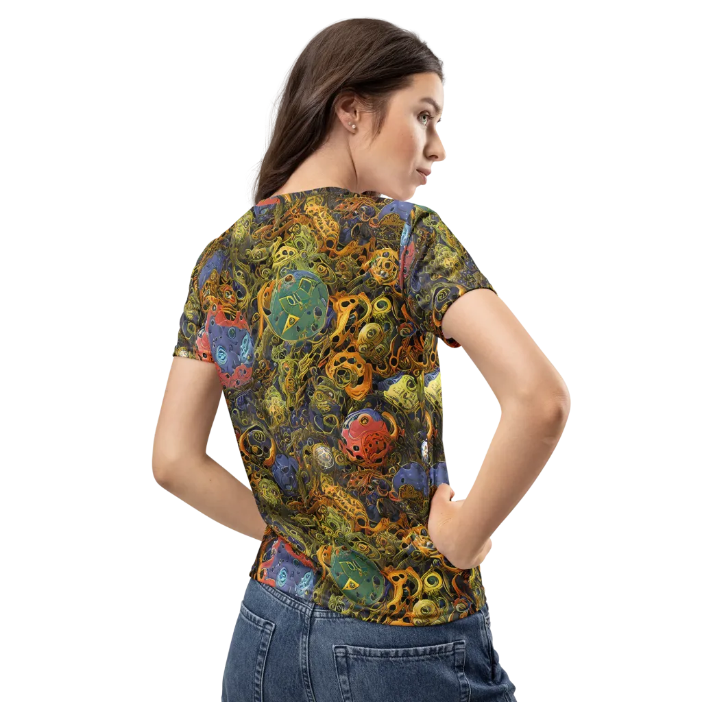 Chromatic Cauldron on Women's Crew Neck T-Shirt — Back