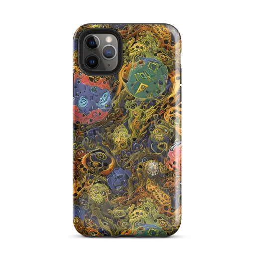 Chromatic Cauldron on a Tough Case for iPhone®