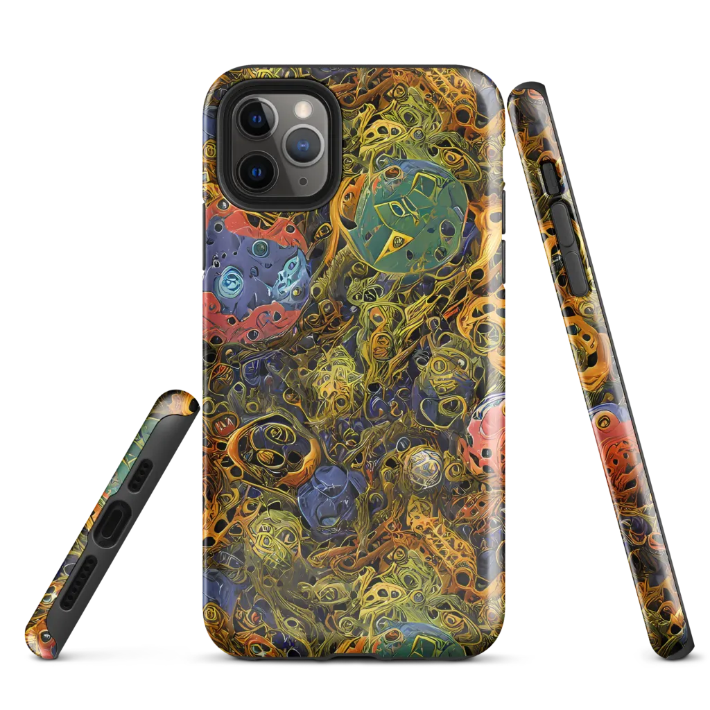 Chromatic Cauldron on Tough Case for iPhone® — Front