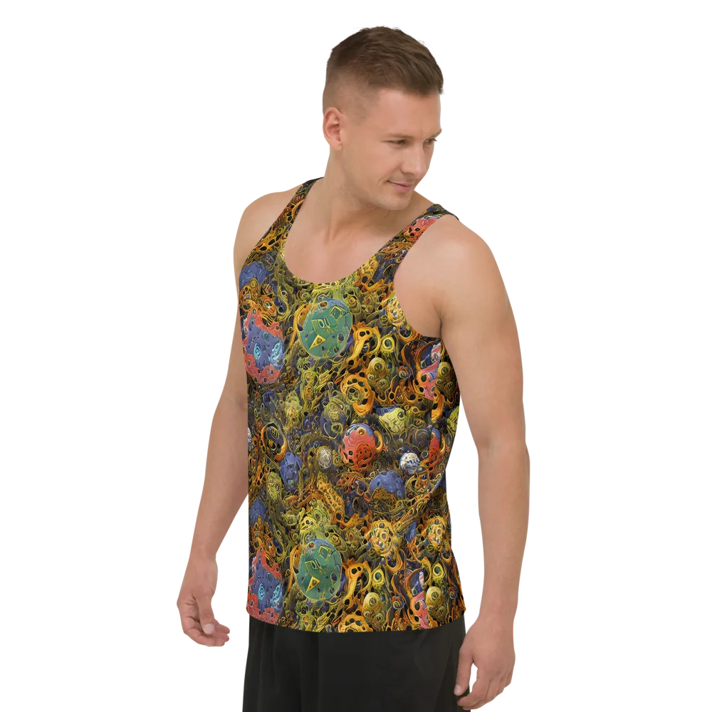 Chromatic Cauldron on Men's Tank Top — Left Front