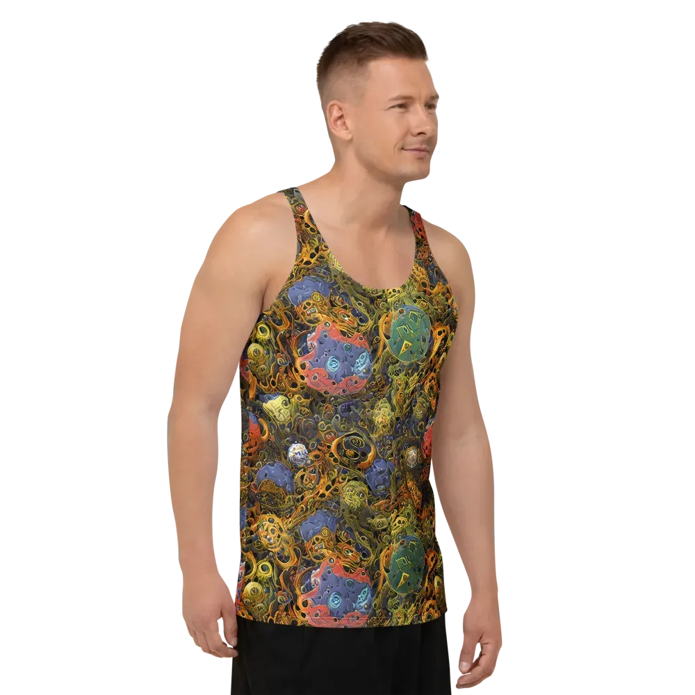 Chromatic Cauldron on Men's Tank Top — Right Front