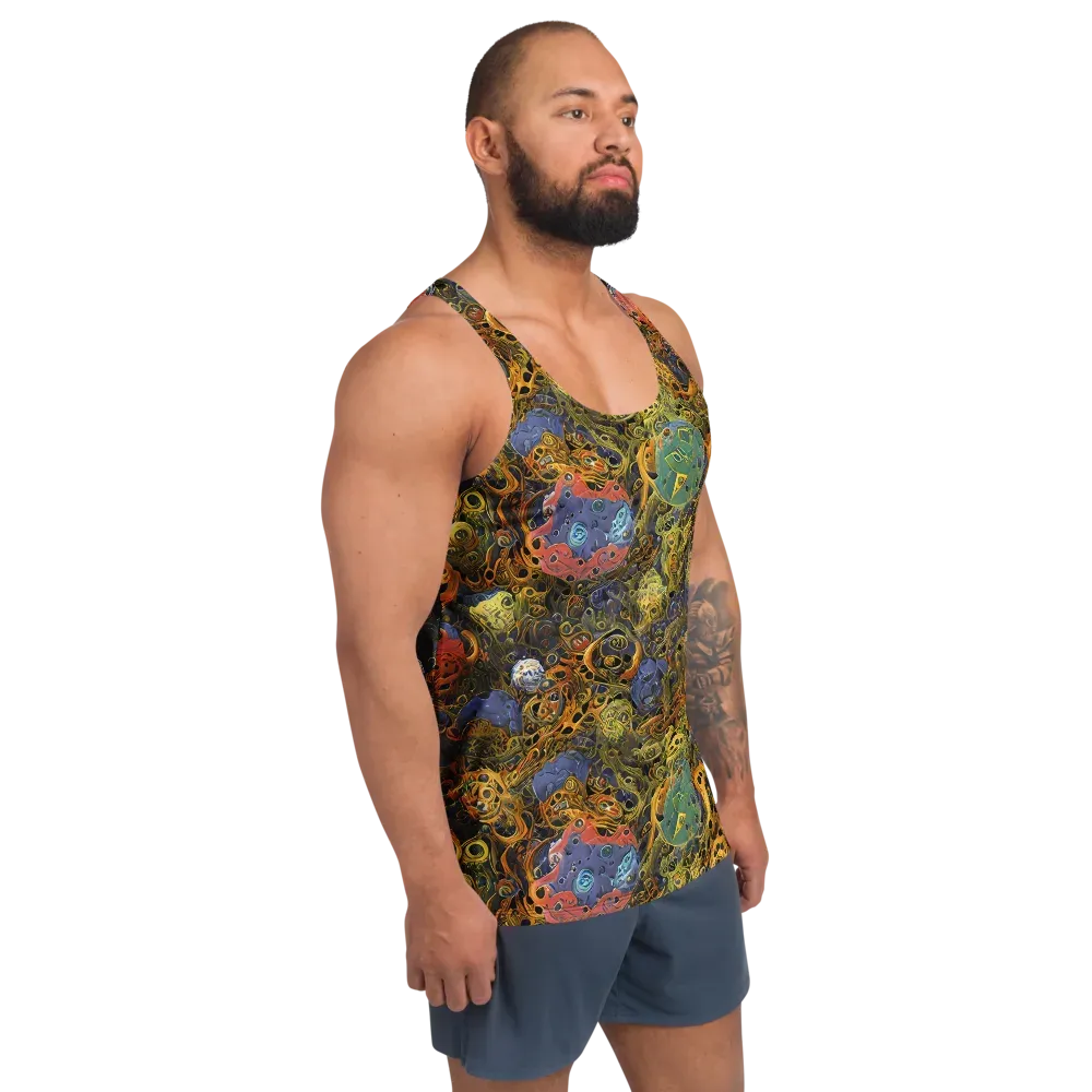 Chromatic Cauldron on Men's Tank Top — Right Front