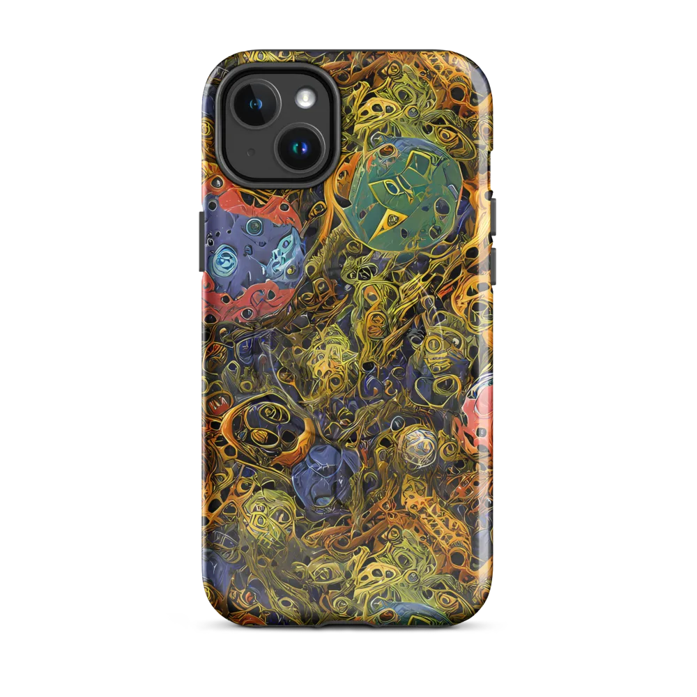 Chromatic Cauldron on MagSafe Tough Case for iPhone® — Front