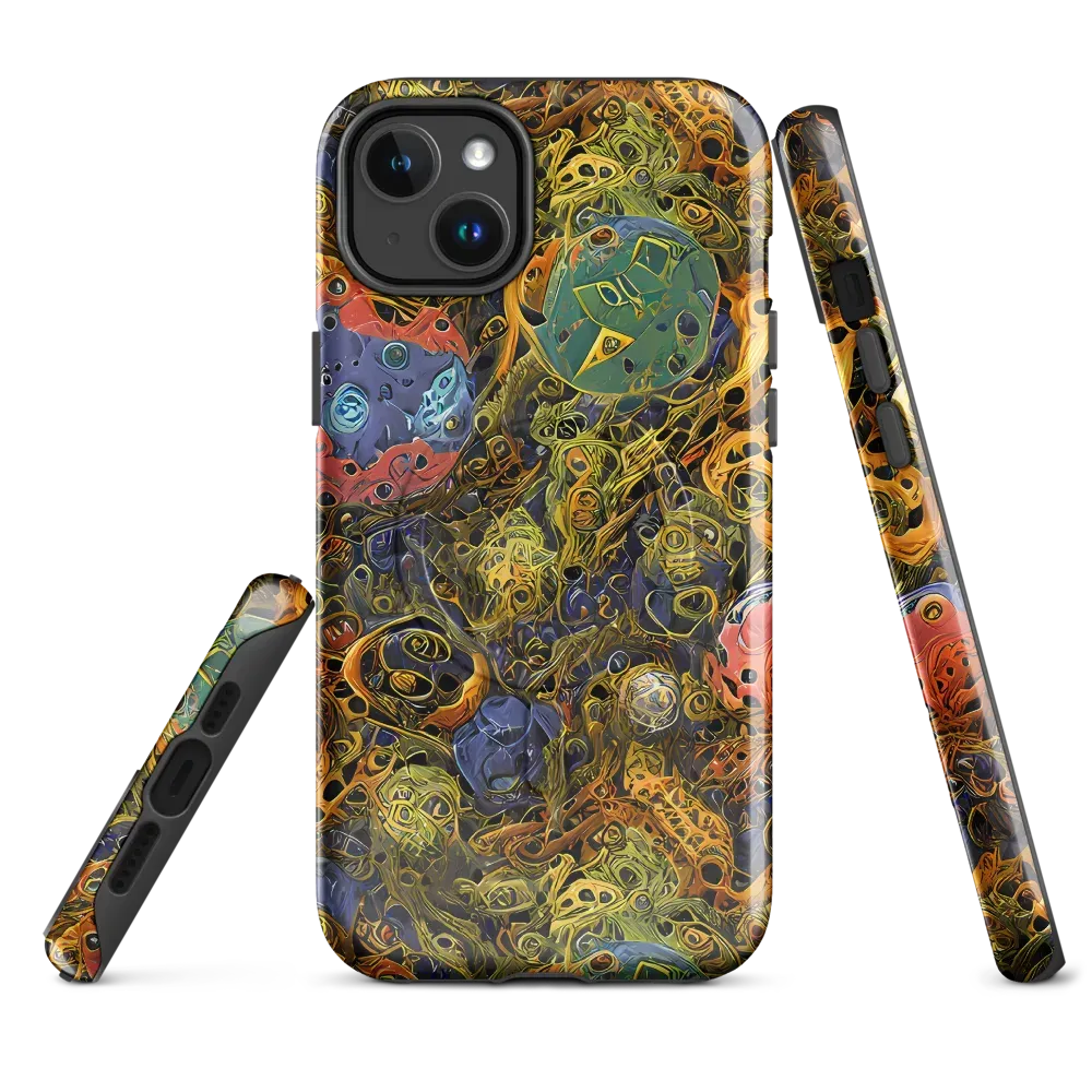 Chromatic Cauldron on MagSafe Tough Case for iPhone® — Front
