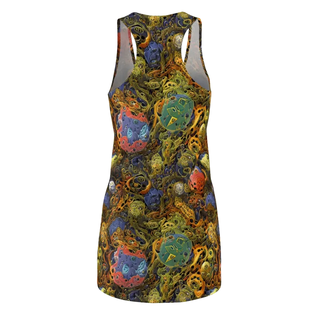 Chromatic Cauldron on Racerback Dress — Back