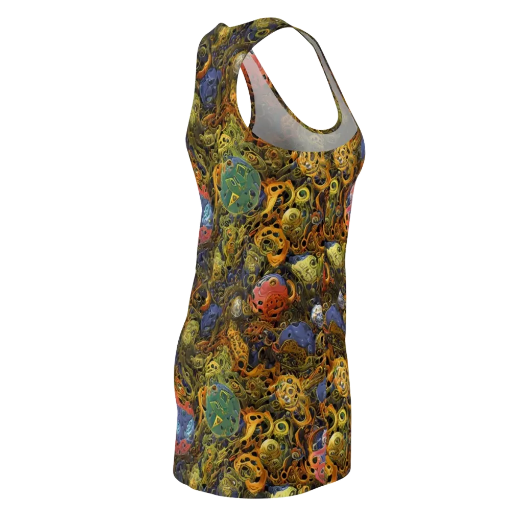 Chromatic Cauldron on Racerback Dress — Back Side