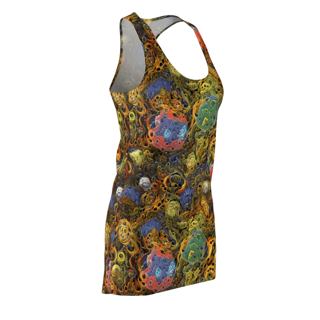 Chromatic Cauldron on Racerback Dress — Front Side