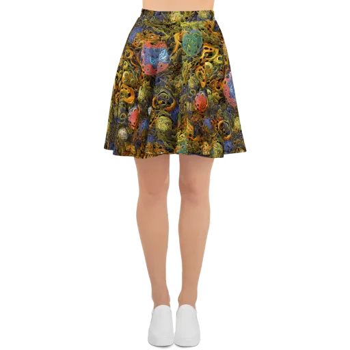 Chromatic Cauldron on a Skater Skirt