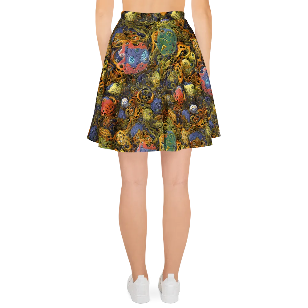 Chromatic Cauldron on Skater Skirt — Back