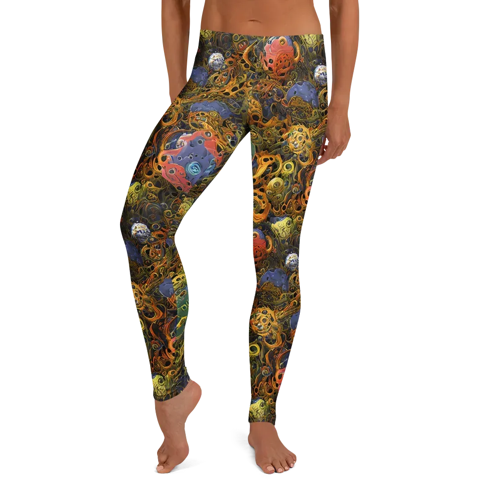 Chromatic Cauldron on Leggings — Front