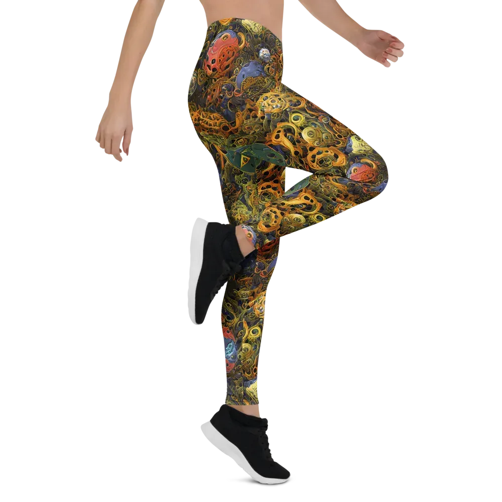 Chromatic Cauldron on Leggings — Right