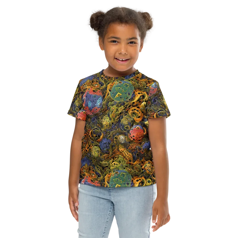 Chromatic Cauldron on Kids Crew Neck T-Shirt — Front