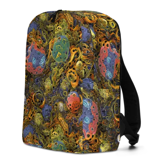 Chromatic Cauldron on a Minimalist Backpack