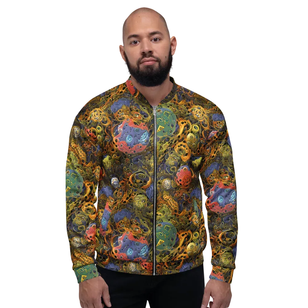 Chromatic Cauldron on Bomber Jacket — Front