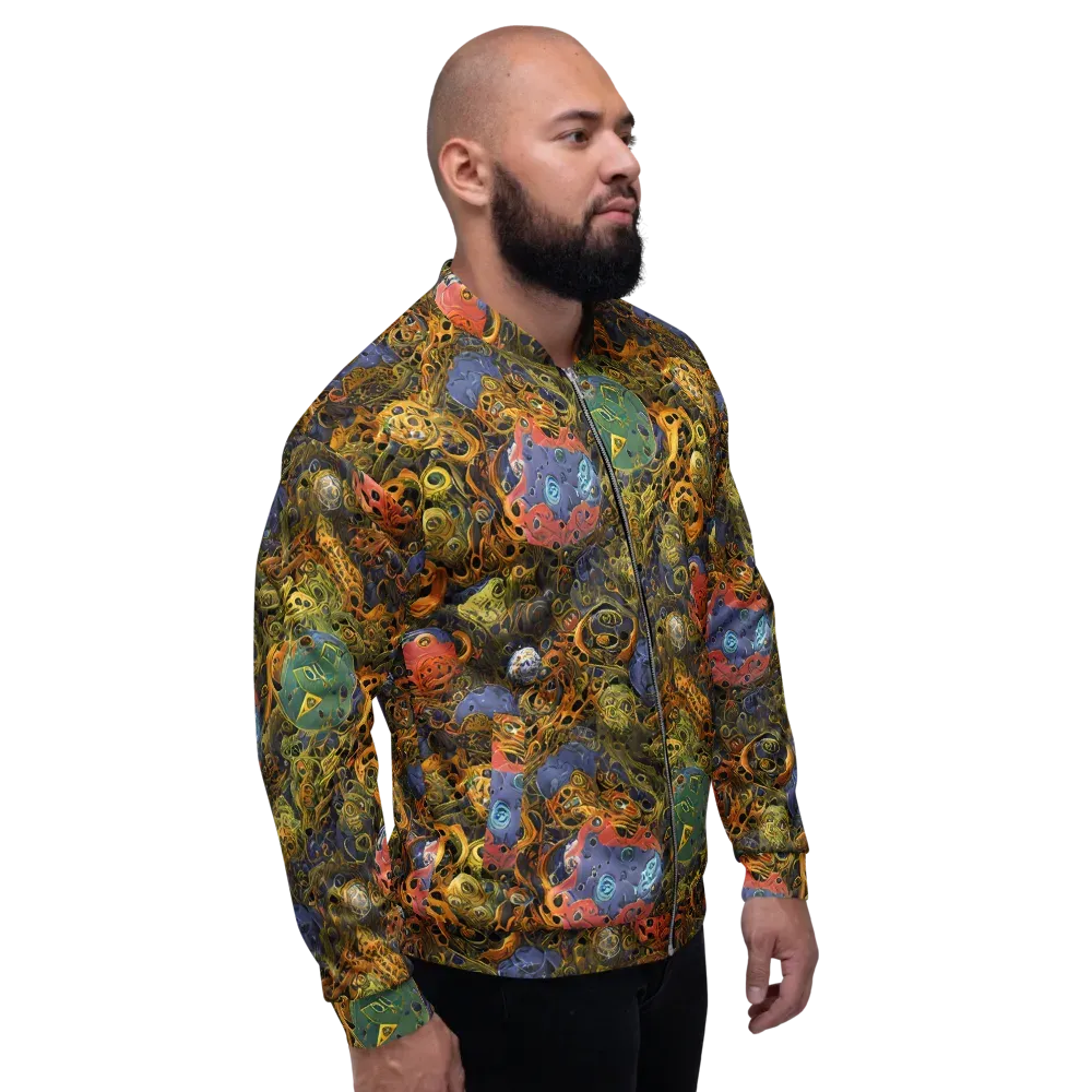 Chromatic Cauldron on Bomber Jacket — Right