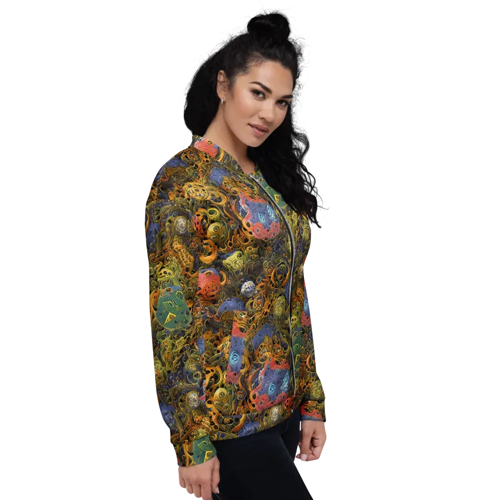 Chromatic Cauldron on Bomber Jacket — Right