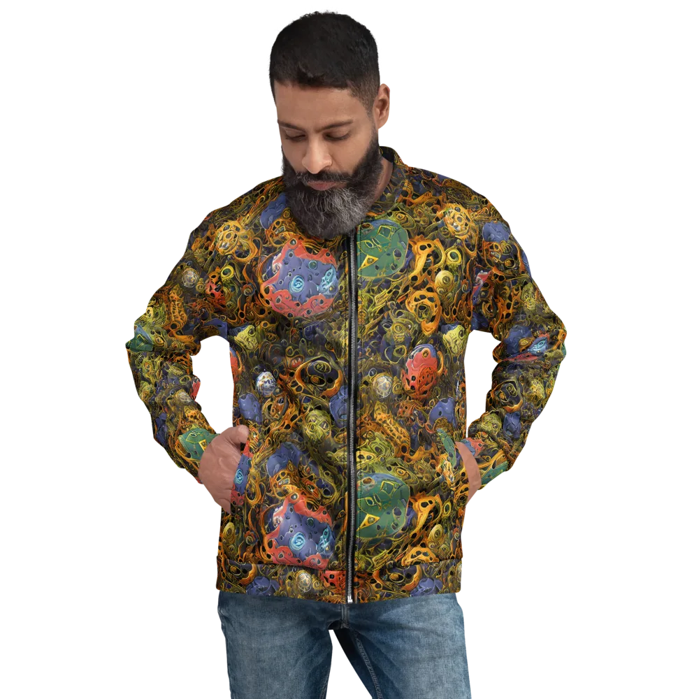Chromatic Cauldron on Bomber Jacket — Front