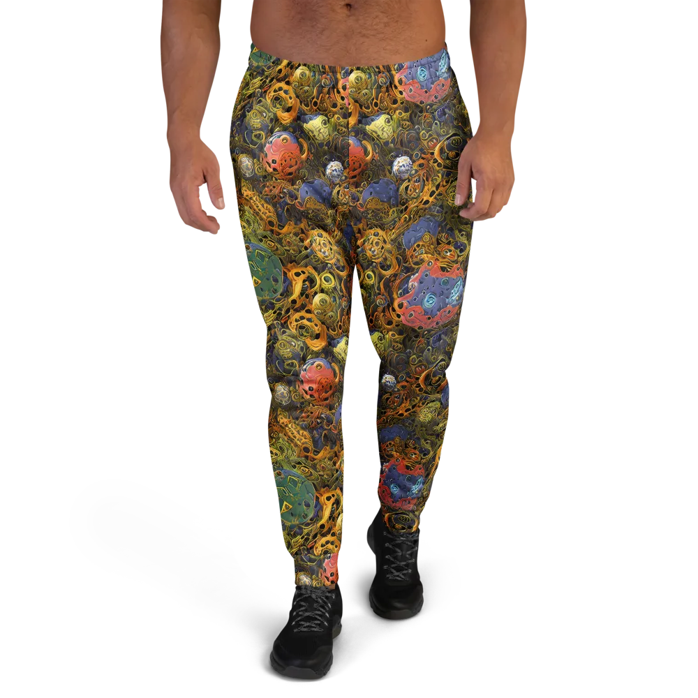 Chromatic Cauldron on Men's Joggers — Front