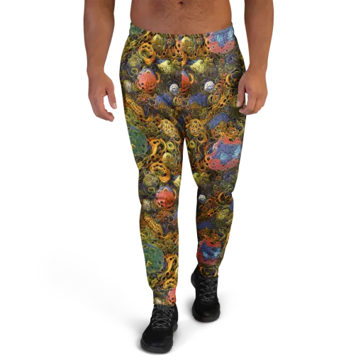 Chromatic Cauldron on a Men's Joggers