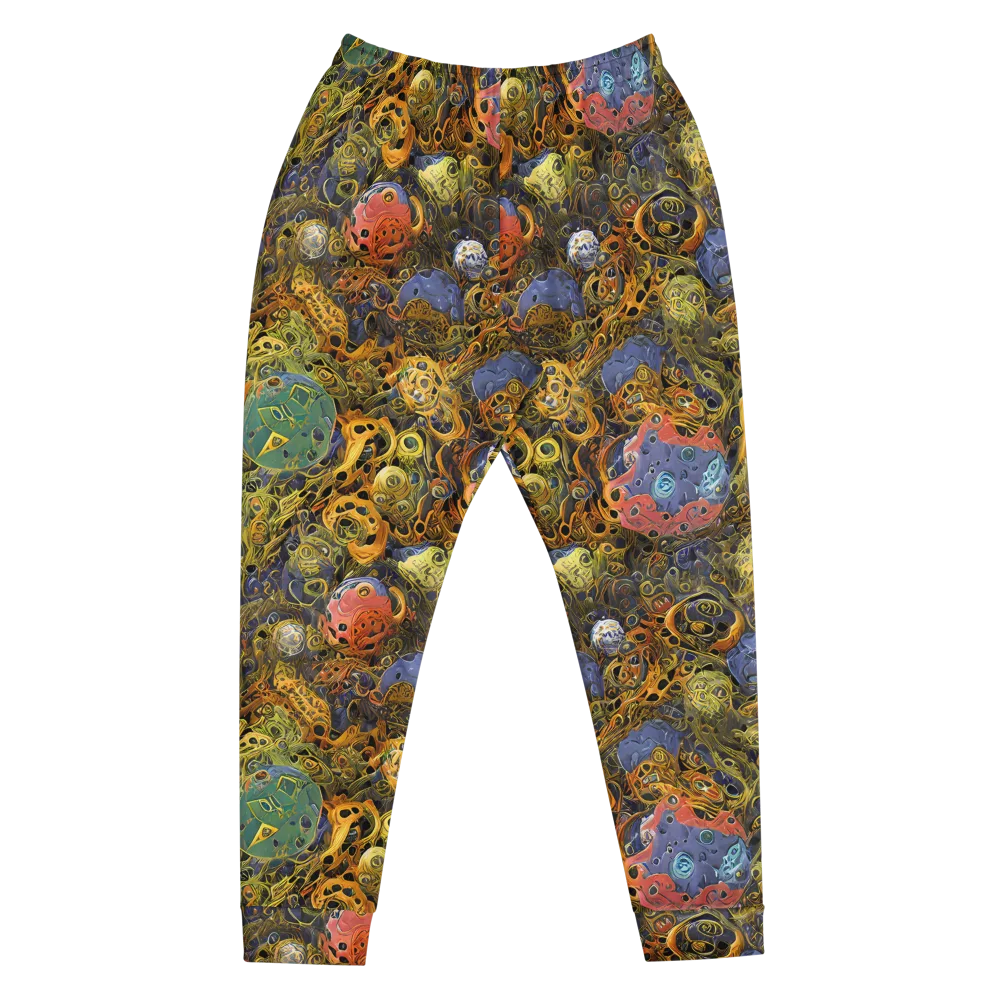 Chromatic Cauldron on Men's Joggers — Front