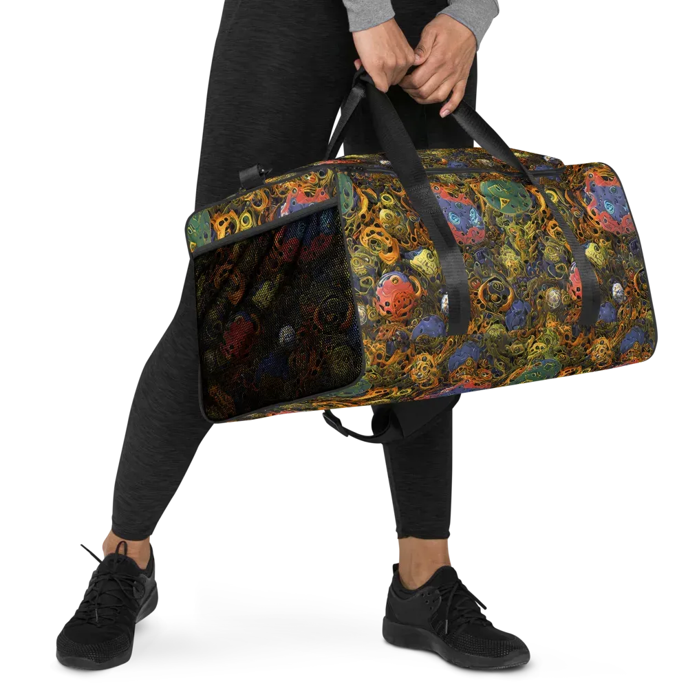 Chromatic Cauldron on Duffle Bag — Right Front