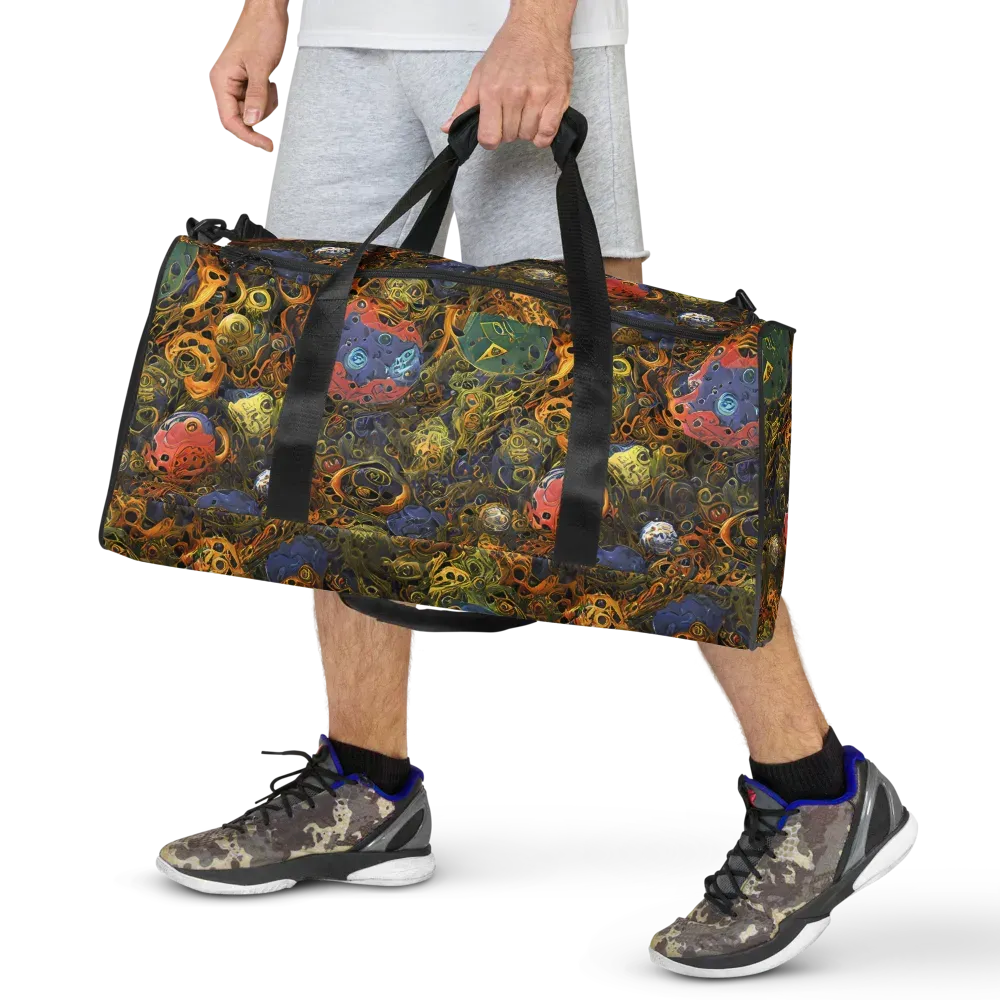 Chromatic Cauldron on Duffle Bag — Front