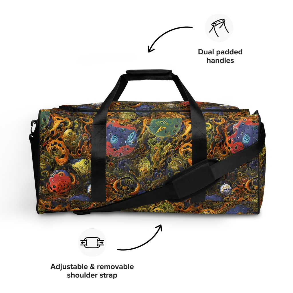 Chromatic Cauldron on Duffle Bag — Front