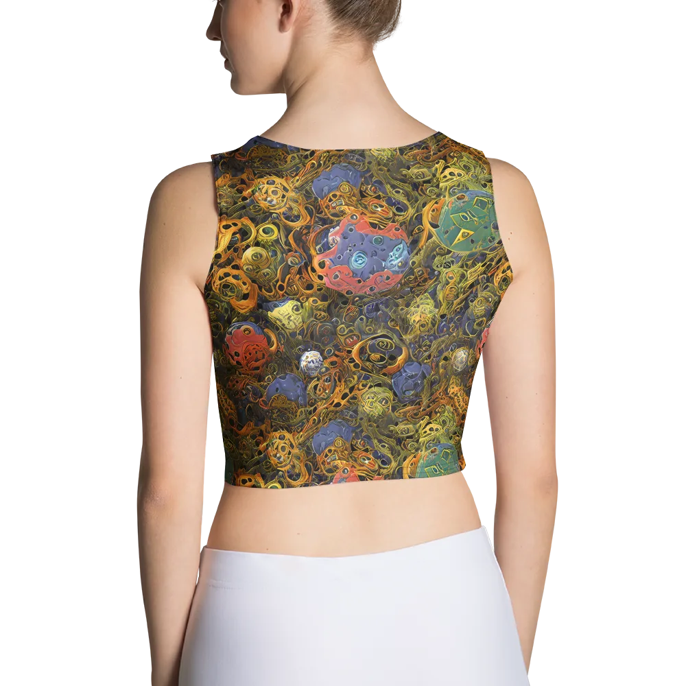 Chromatic Cauldron on Crop Top — Back