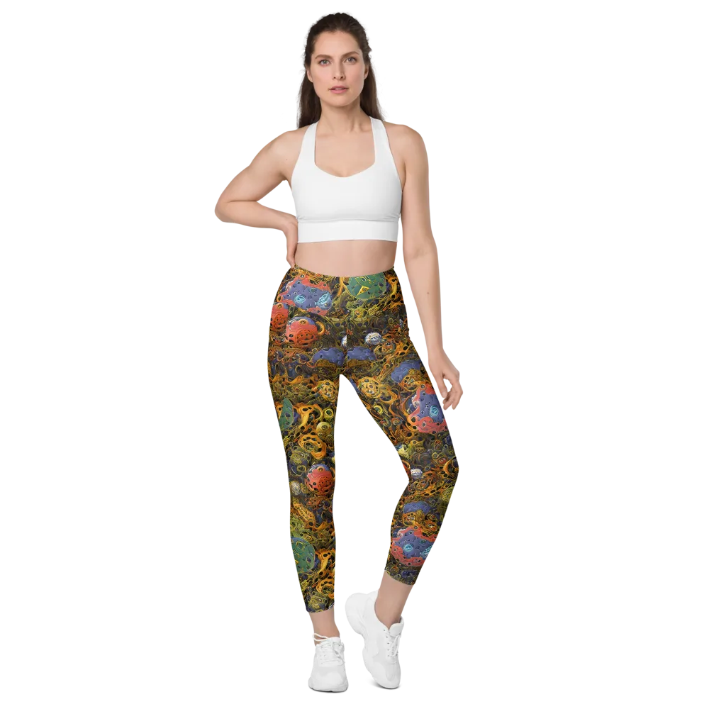 Chromatic Cauldron on Leggings with Pockets — Front