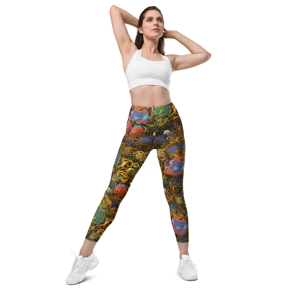 Chromatic Cauldron on Leggings with Pockets — Front