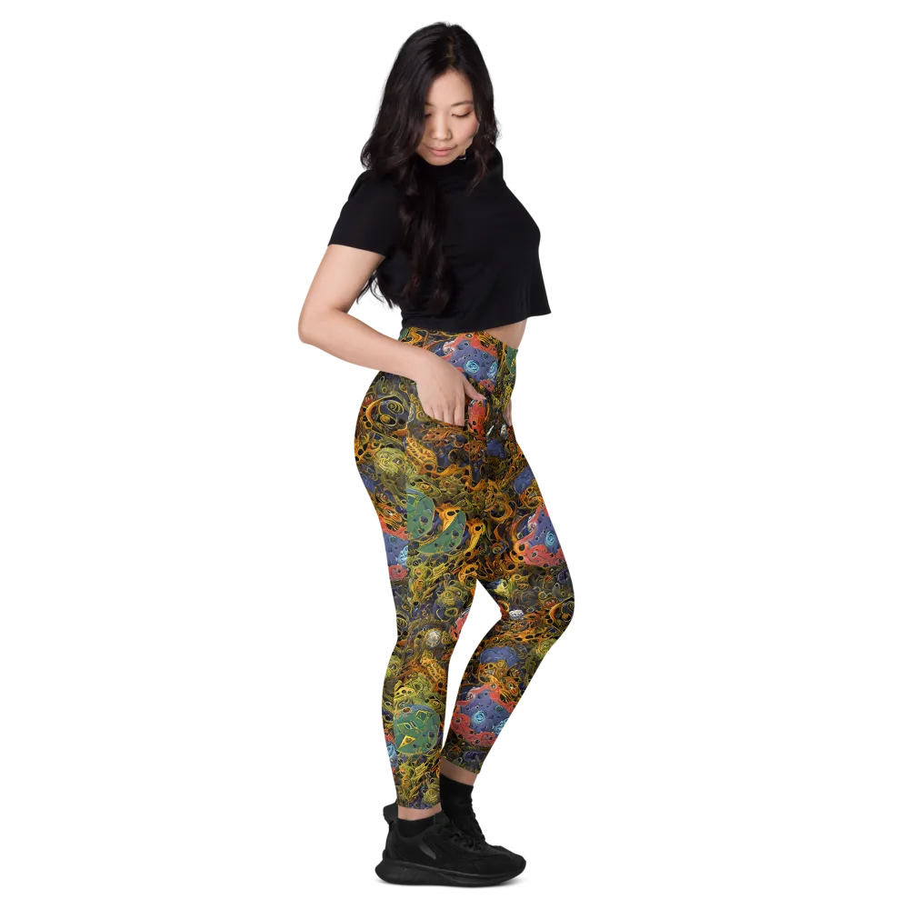 Chromatic Cauldron on Leggings with Pockets — Right