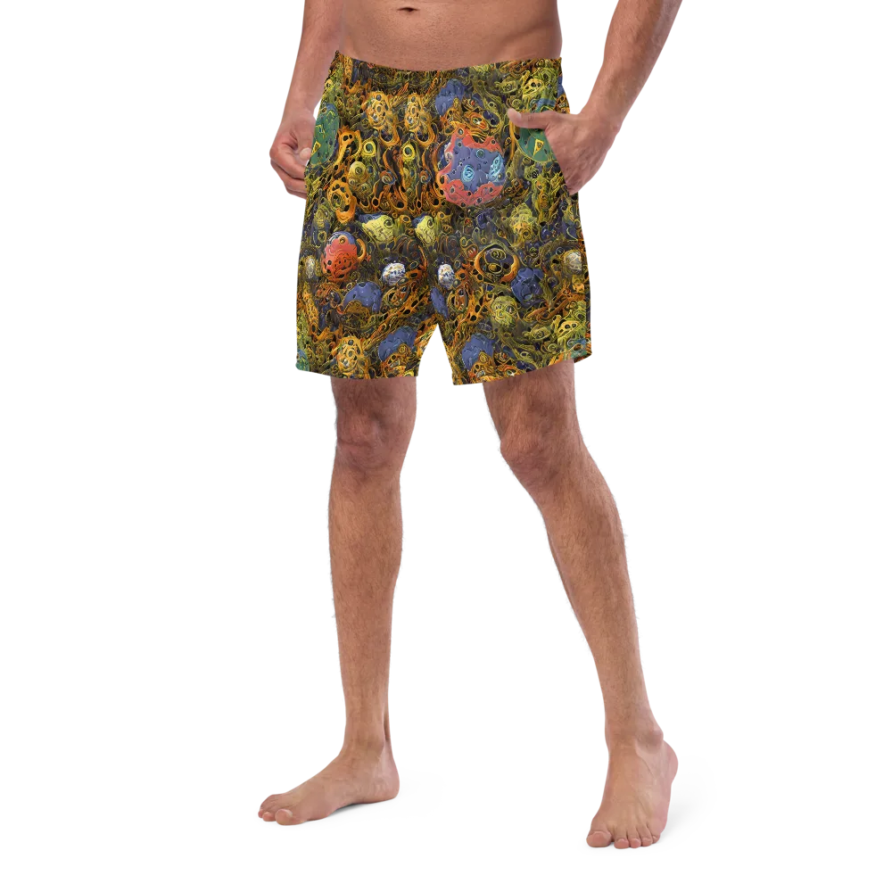 Chromatic Cauldron on Swim Trunks — Left Front