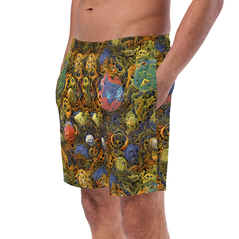 Chromatic Cauldron on Swim Trunks — Left Front