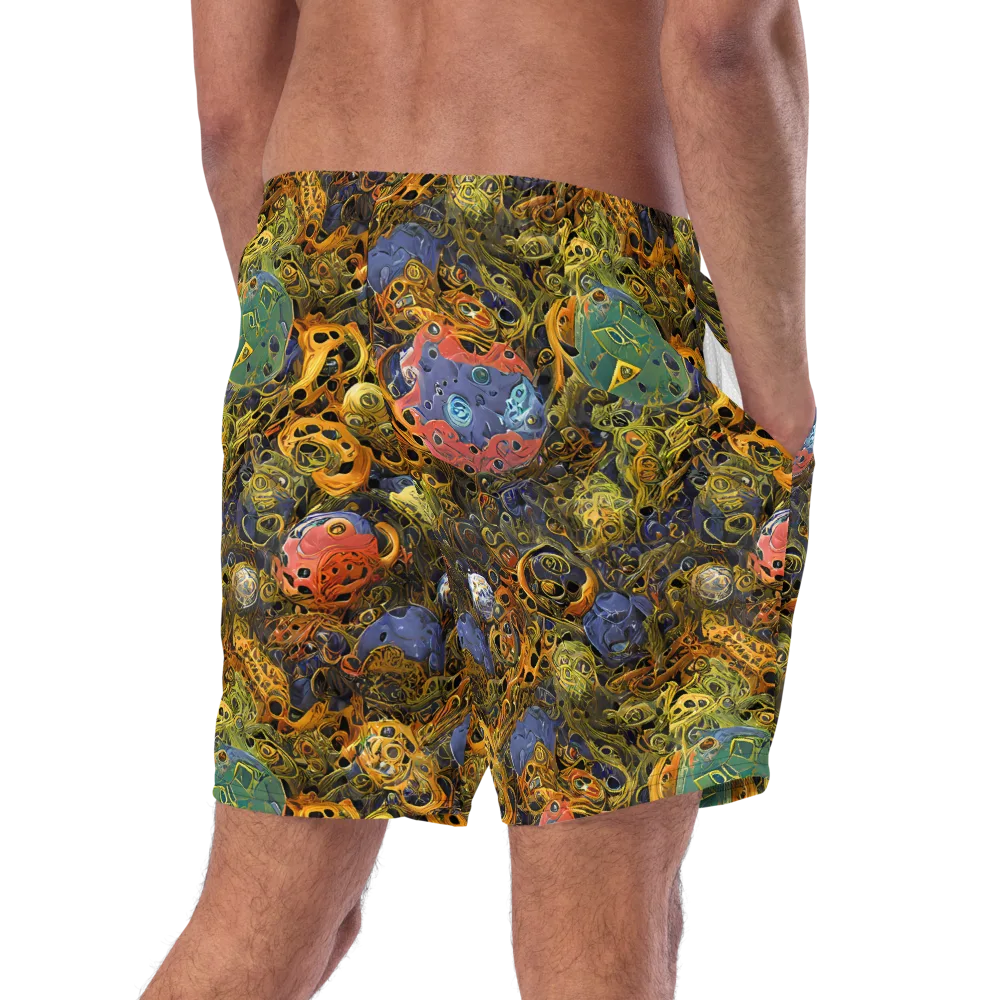 Chromatic Cauldron on Swim Trunks — Right Back