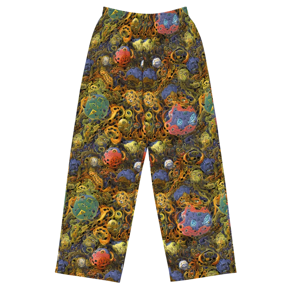Chromatic Cauldron on Wide-Leg Pants — Front
