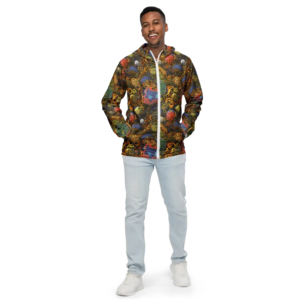 Chromatic Cauldron on Men's Windbreaker — Front