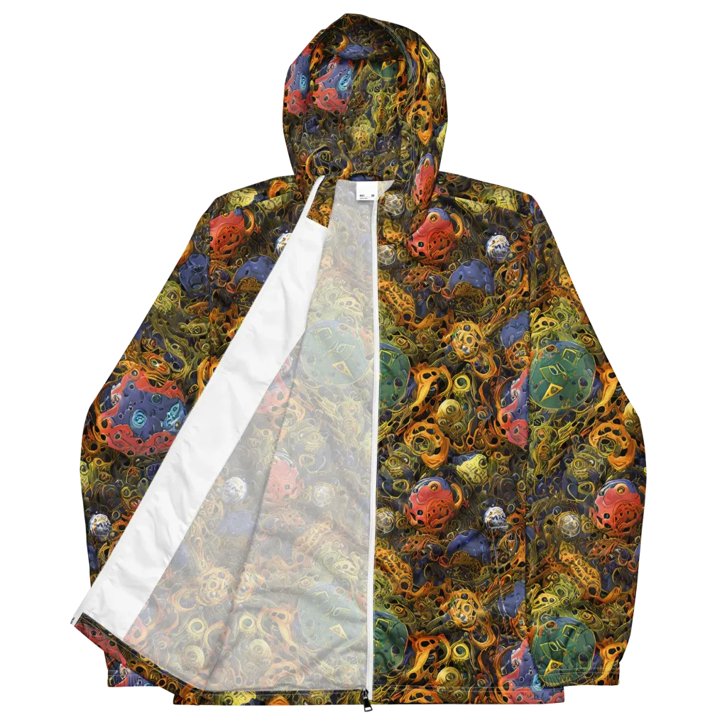 Chromatic Cauldron on Men's Windbreaker — Front