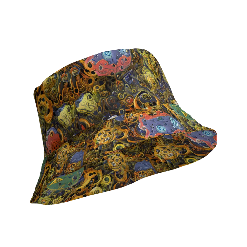 Chromatic Cauldron on Reversible Bucket Hat — Product details Outside