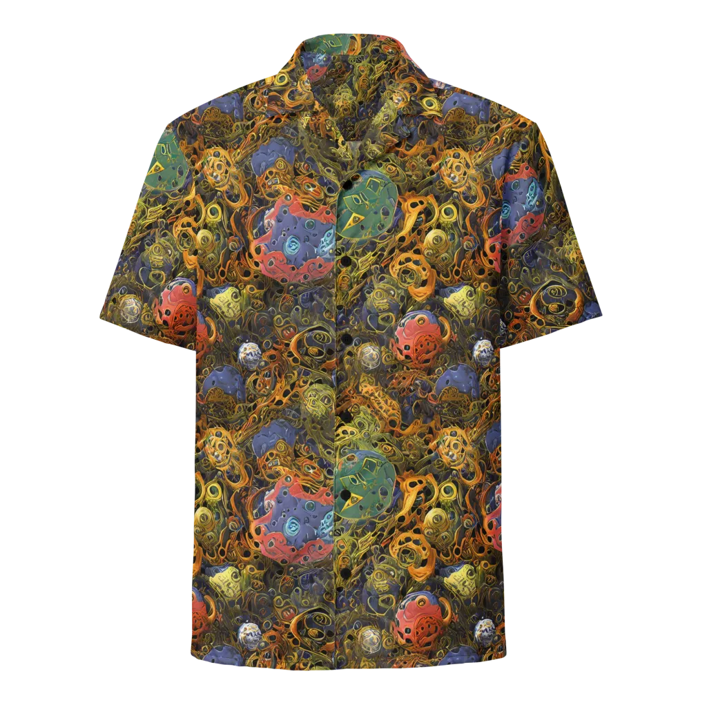 Chromatic Cauldron on Button Shirt — Front