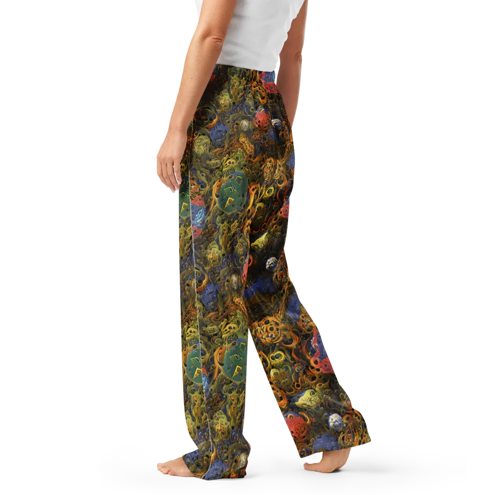 Chromatic Cauldron on Women's Pajama Pants — Left