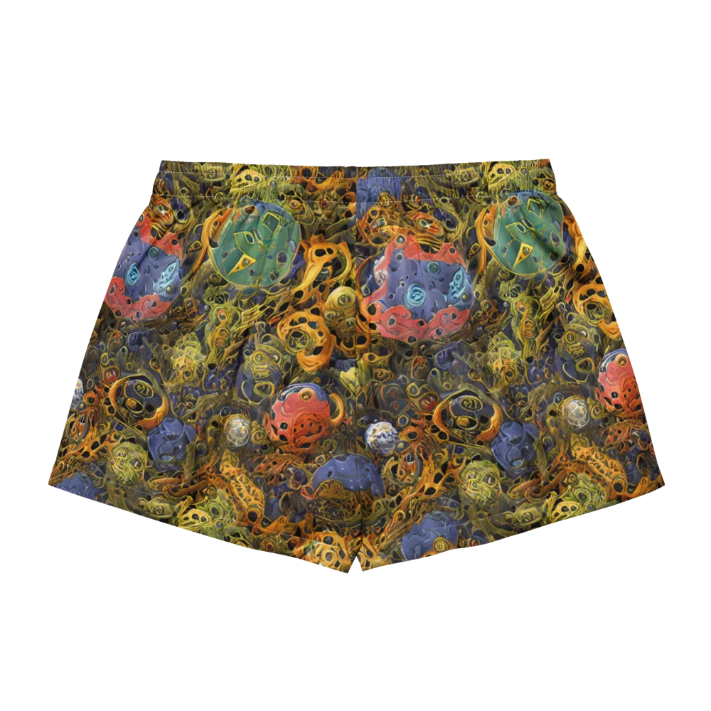 Chromatic Cauldron on Women's Pajama Shorts — Back