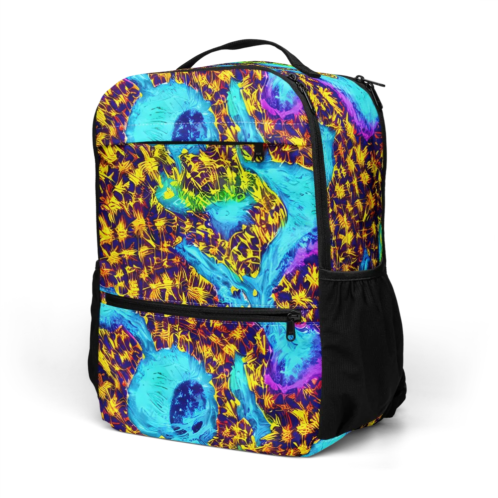 Wildfire Waters on Utility Backpack — Left Front