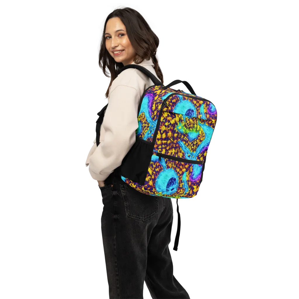 Wildfire Waters on Utility Backpack — Back