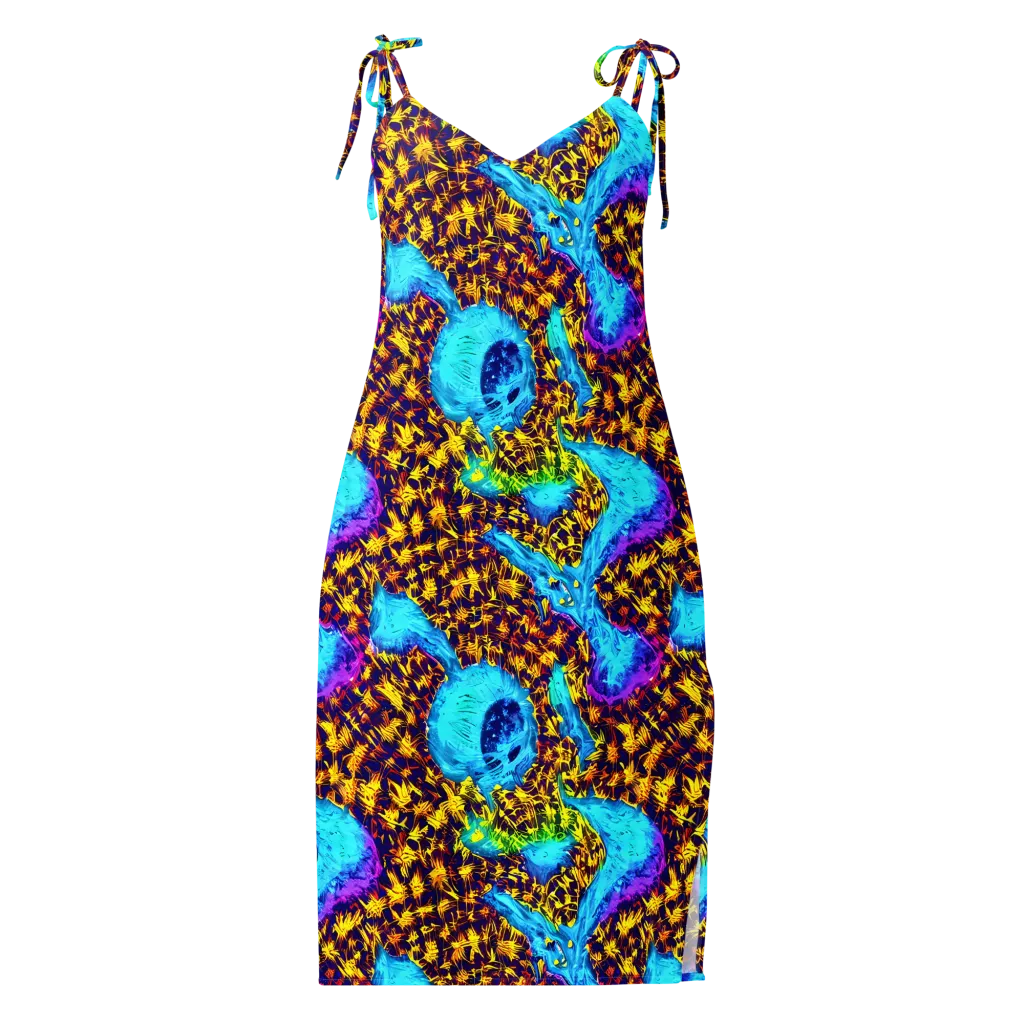 Wildfire Waters on Slip Dress — Front