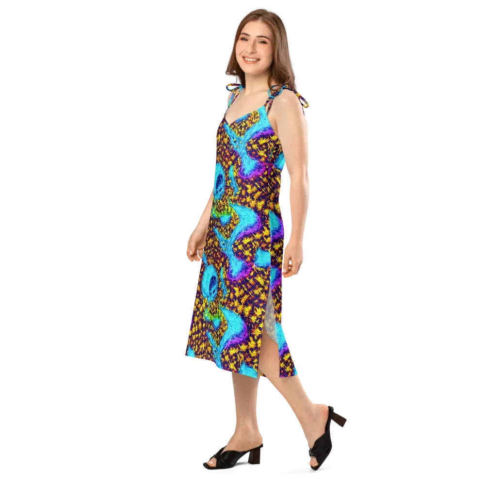 Wildfire Waters on Slip Dress — Left Front