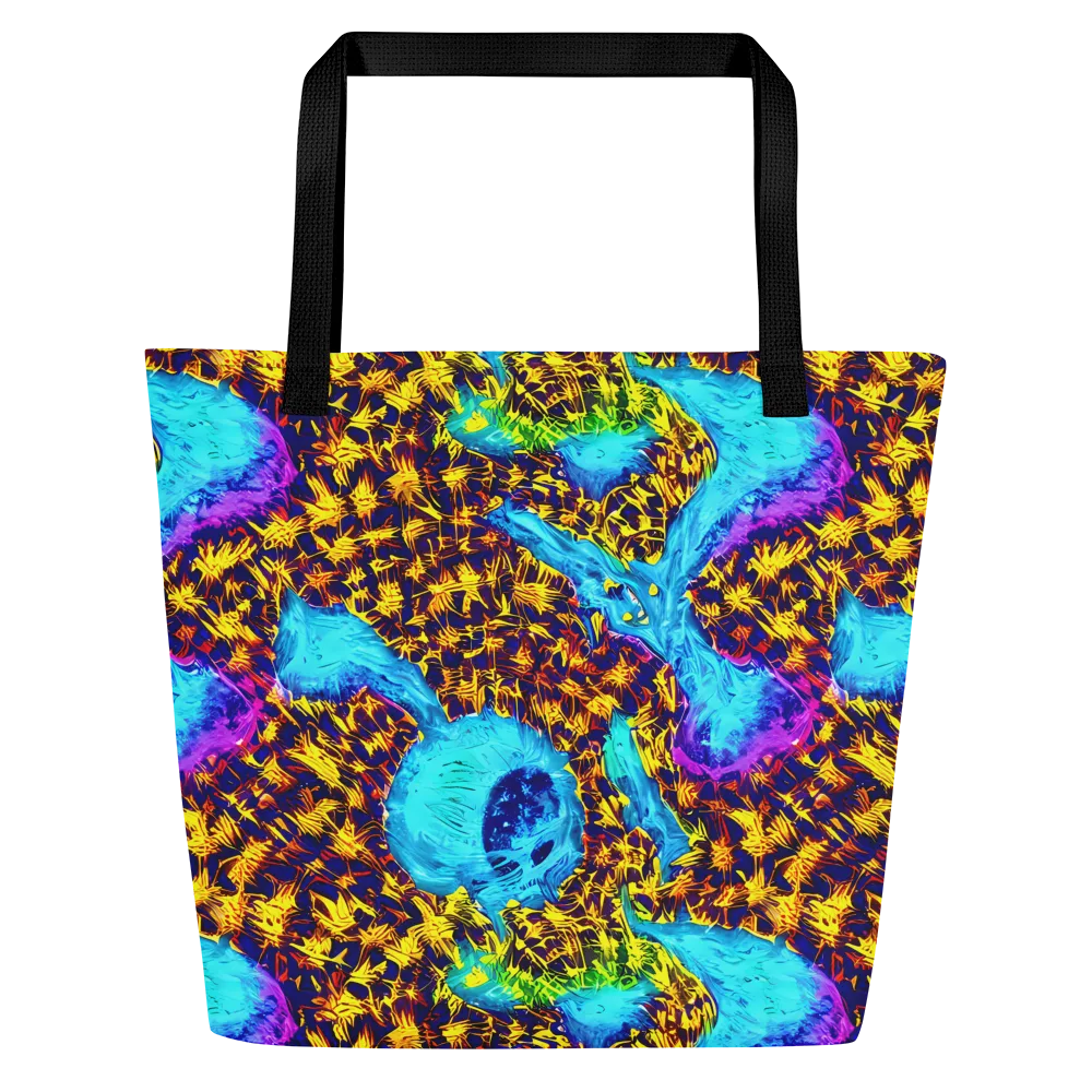 Wildfire Waters on Large Tote Bag W/ Pocket — Front